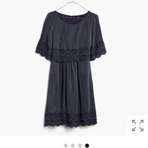 Madewell silk “Moondial” dress